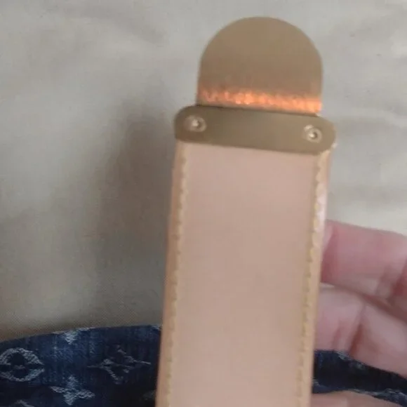 PRISTINE DISCONTINUED Louis Vuitton 💙💙Denim Pleaty mini~Wow! ✨ - Picture 11 of 16